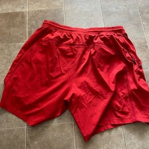 Men’s Lululemon Red Shorts